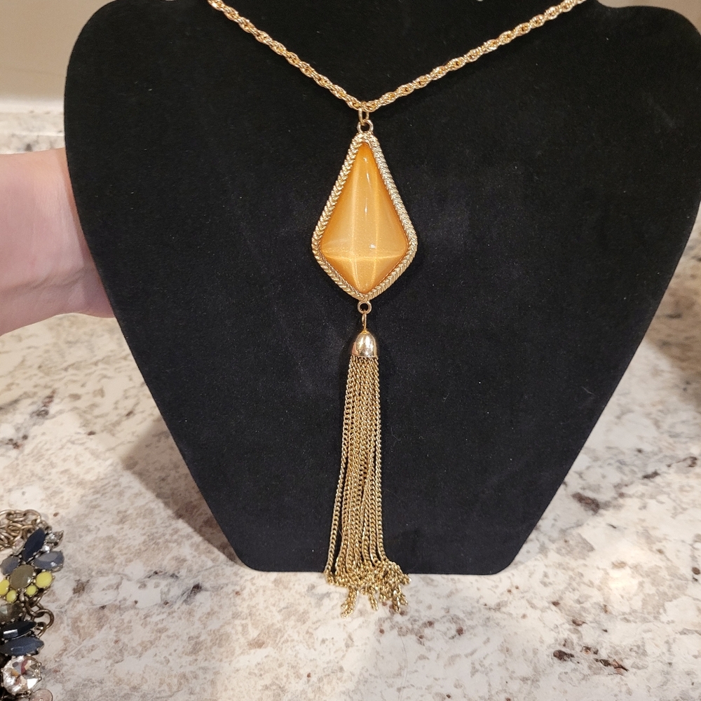 Beautiful  Long tassel necklace